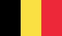 Belgium Desk Flag