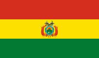 Bolivia Desk Flag