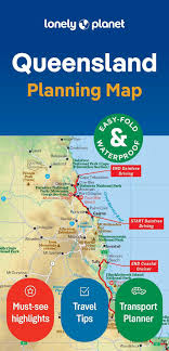 Lonely Planet Queensland Planning Map ...