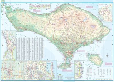 Bali &amp; Lombok Map · ITMB