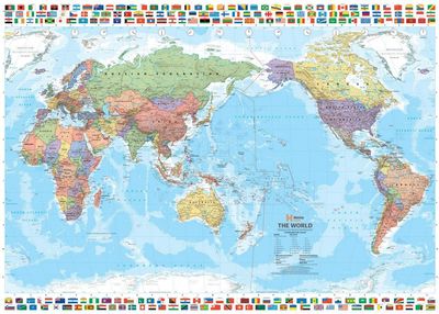World &amp; Flags Folded | Hema