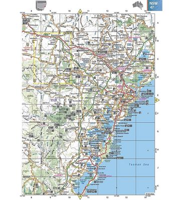 Australia Road &amp; 4WD Touring Atlas A4 | Hema