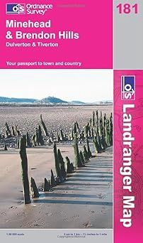 LR181: Minehead &amp; Brendon Hills - water damaged