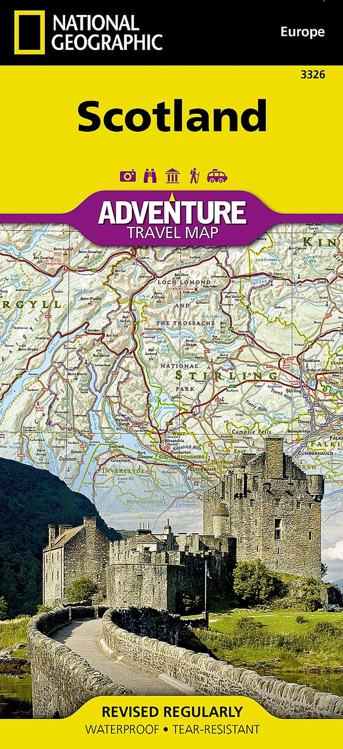 Scotland Map · Nat Geo