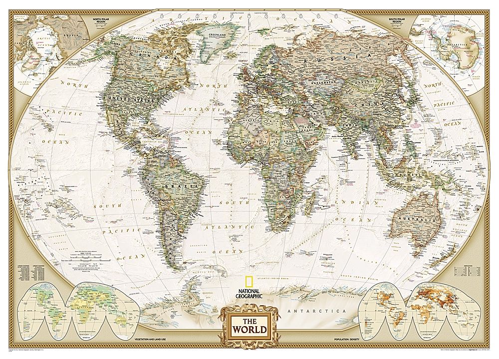 Mural World Executive Map