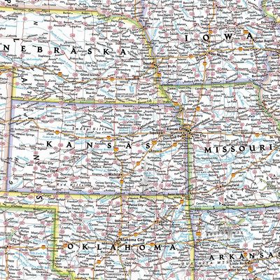 United States Wall Map · Nat Geo