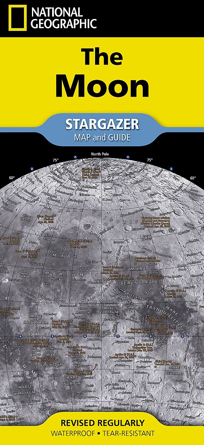 Moon Map · Nat Geo