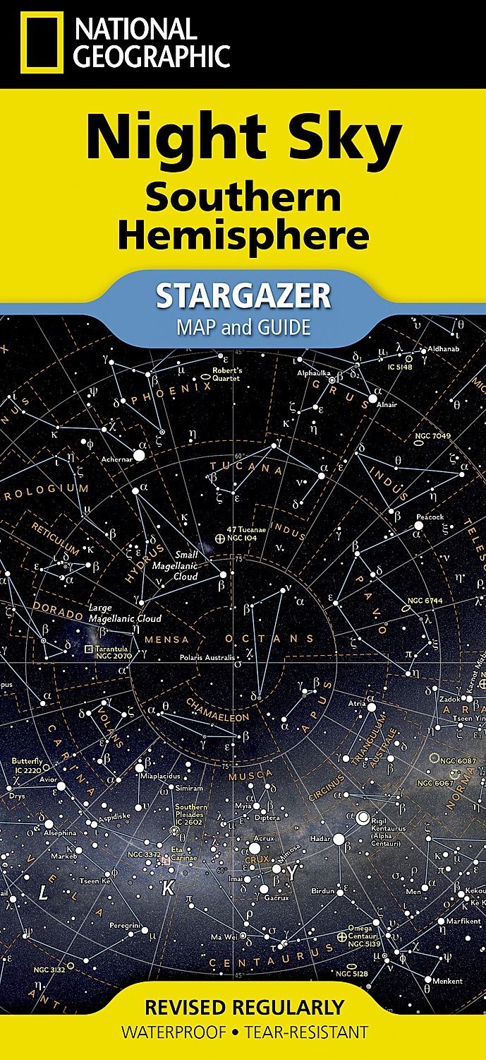 Night Sky Map: Southern Hemisphere · Nat Geo