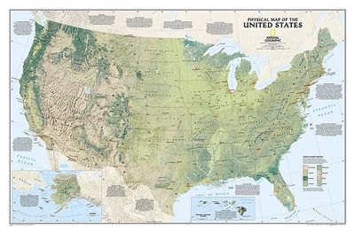 NG United States Physical Map