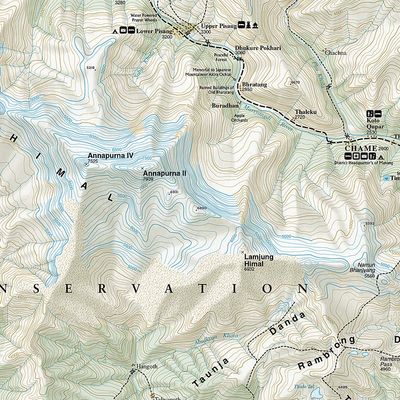 Annapurna Map · Nat Geo