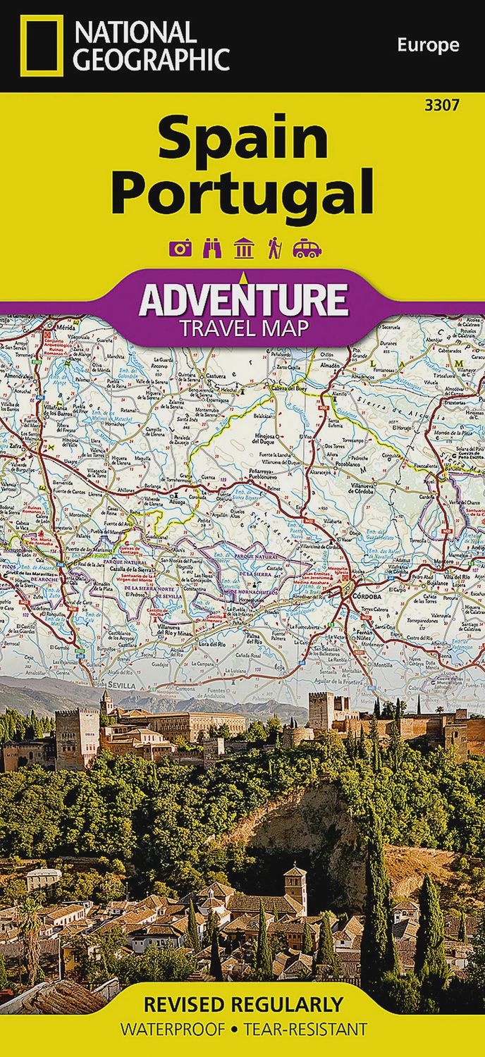 Spain &amp; Portugal Map · Nat Geo