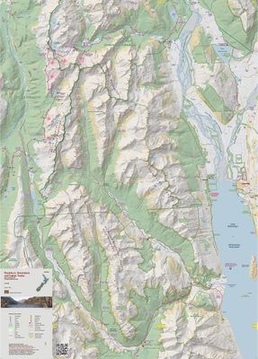 Routeburn, Greenstone and Caples Tracks (flat)