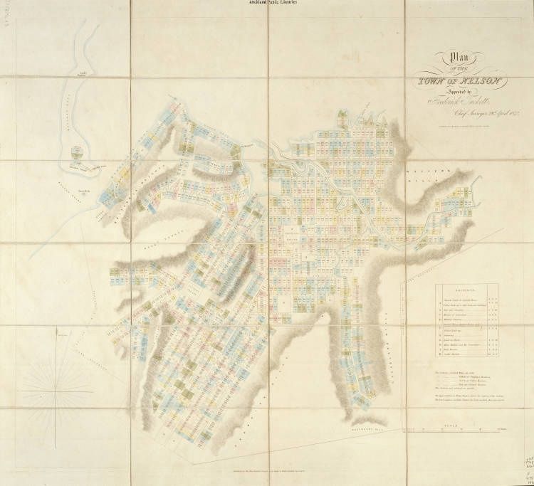 Plan of Nelson (1842)