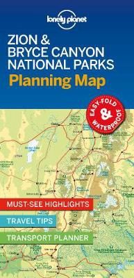 Zion &amp; Bryce Canyon National Parks Planning Map