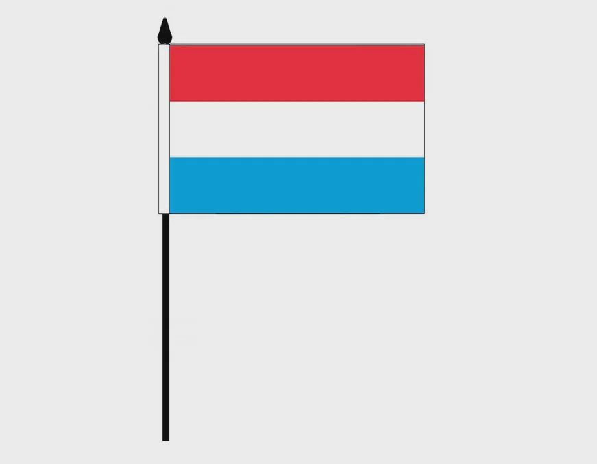 Luxembourg Desk Flag