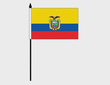 Ecuador Desk Flag