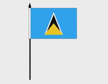 St Lucia Desk Flag