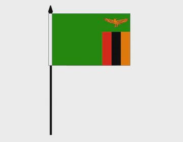 Zambia Desk Flag