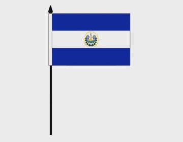 El Salvador Desk Flag