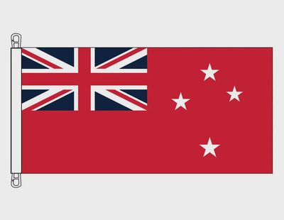 NZ Red Ensign (Maritime Boat Flag) - Small