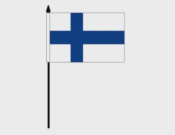 Finland Desk Flag