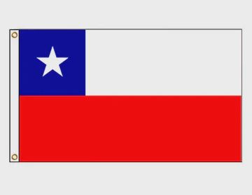 Chile Desk Flag