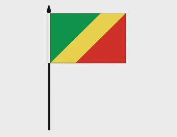 Congo  ( Brazzaville) Desk Flag