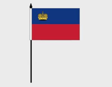 Leichtenstein Desk Flag