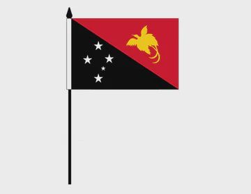 Papua New Guinea Desk Flag
