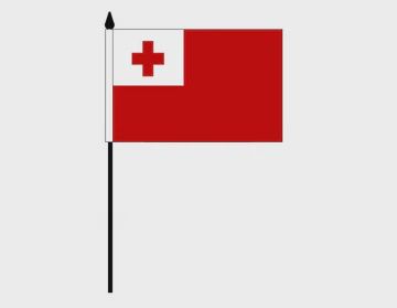 Tonga Desk Flag