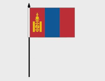 Mongolia Desk Flag