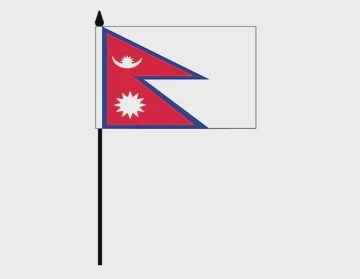 Nepal Desk Flag