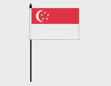 Singapore Desk Flag