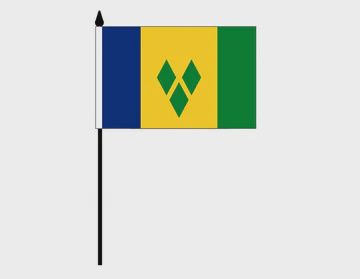 St Vincent &amp; the Grenadines Desk Flag