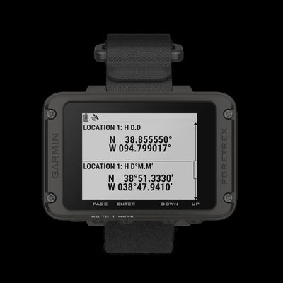 Foretrex® 801 Wrist-mounted GPS Navigator with Strap