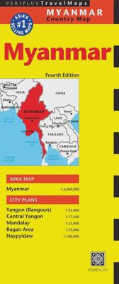 Myanmar Travel Map