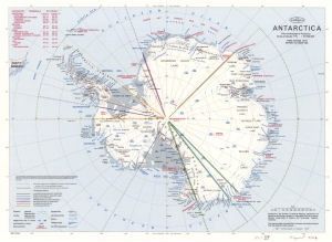 Historic Antarctica Map