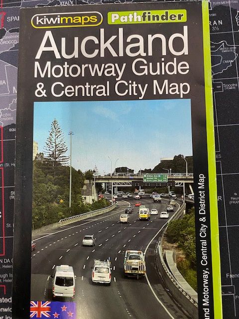 Auckland Motorway Guide &amp; Central City Map