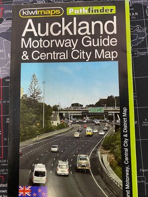 Auckland Motorway Guide &amp; Central City Map