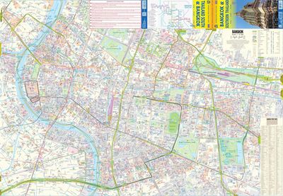 Bangkok &amp; Southern Thailand Map · ITMB