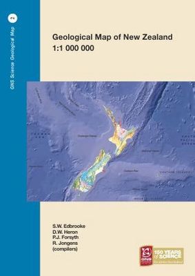 Geological map of New Zealand 1:1 000 000 (2 print maps)