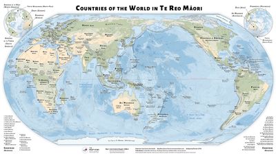 Countries of the World in Te Reo Maori