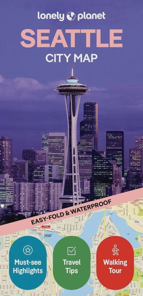 Lonely Planet Seattle City Map