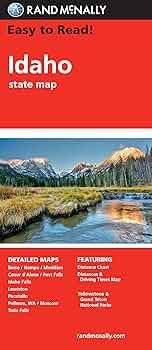 Idaho - state map (Faded)