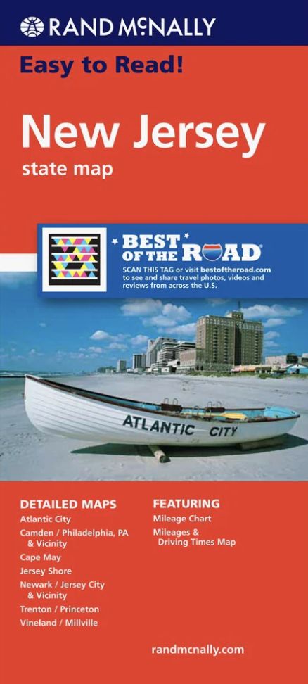 New Jersey - state map (EOL &amp; Faded)