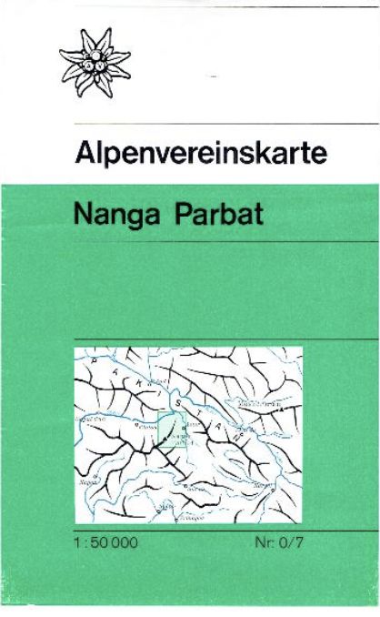 Nanga Parbat - Alpenvereinskarte (EOL)