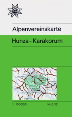Hunza-Karakorum - Alpenvereinskarte (EOL)