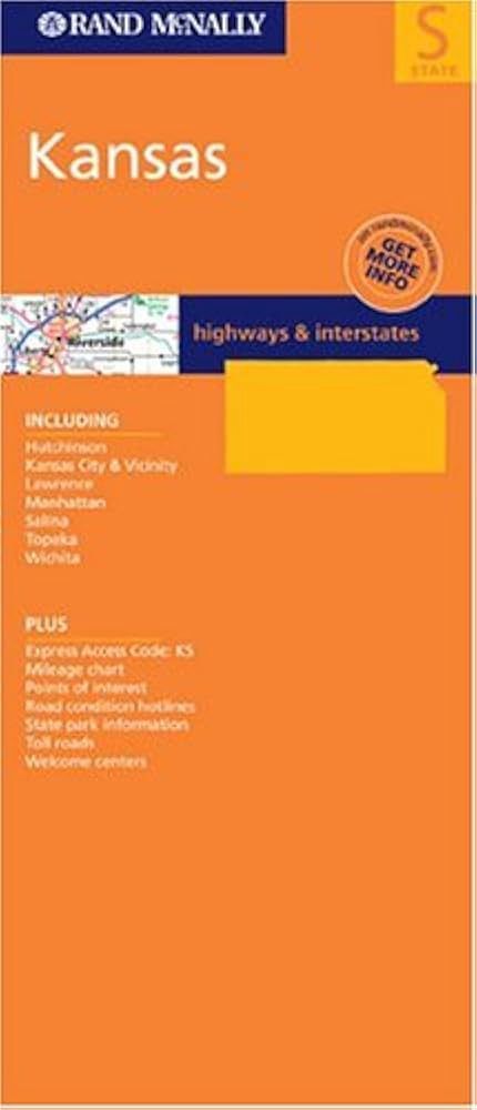 Kansas - highways &amp; interstates (Faded)