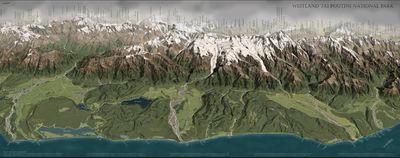 Geographx Westland Tai Poutini National Park