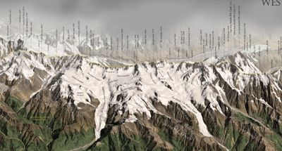 Westland National Park Wall Map · Geographx